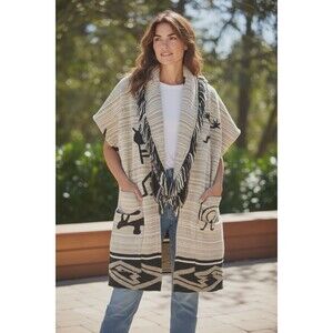 It's in the Bag Southwestern Cardigan Size L Sweater Native American USA